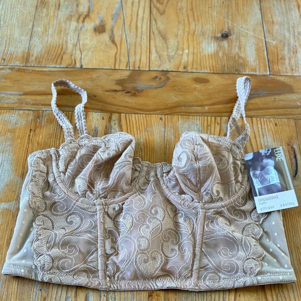 Luxe Tan Lace Bra
